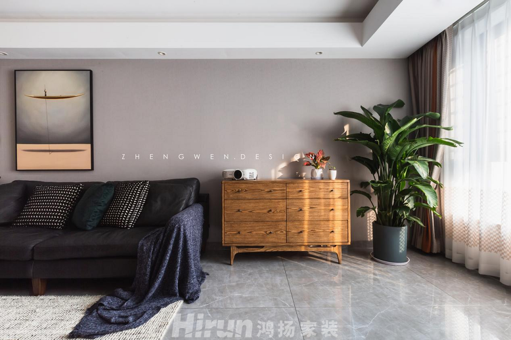 建發央著135㎡北歐之光四居室 裝修案例效果圖-圖片 6