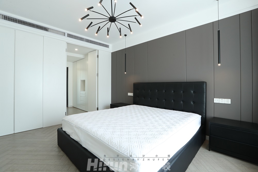 融科天城140㎡雅致現(xiàn)代四居室 裝修案例效果圖-B43I2779