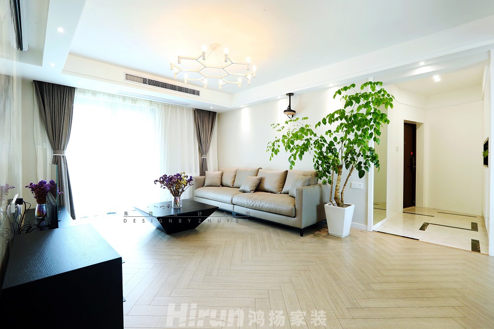 融科天城140㎡雅致現(xiàn)代四居室 裝修案例效果圖-B43I2816副本