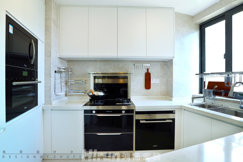 融科天城140㎡雅致現(xiàn)代四居室 裝修案例效果圖-B43I2629副本