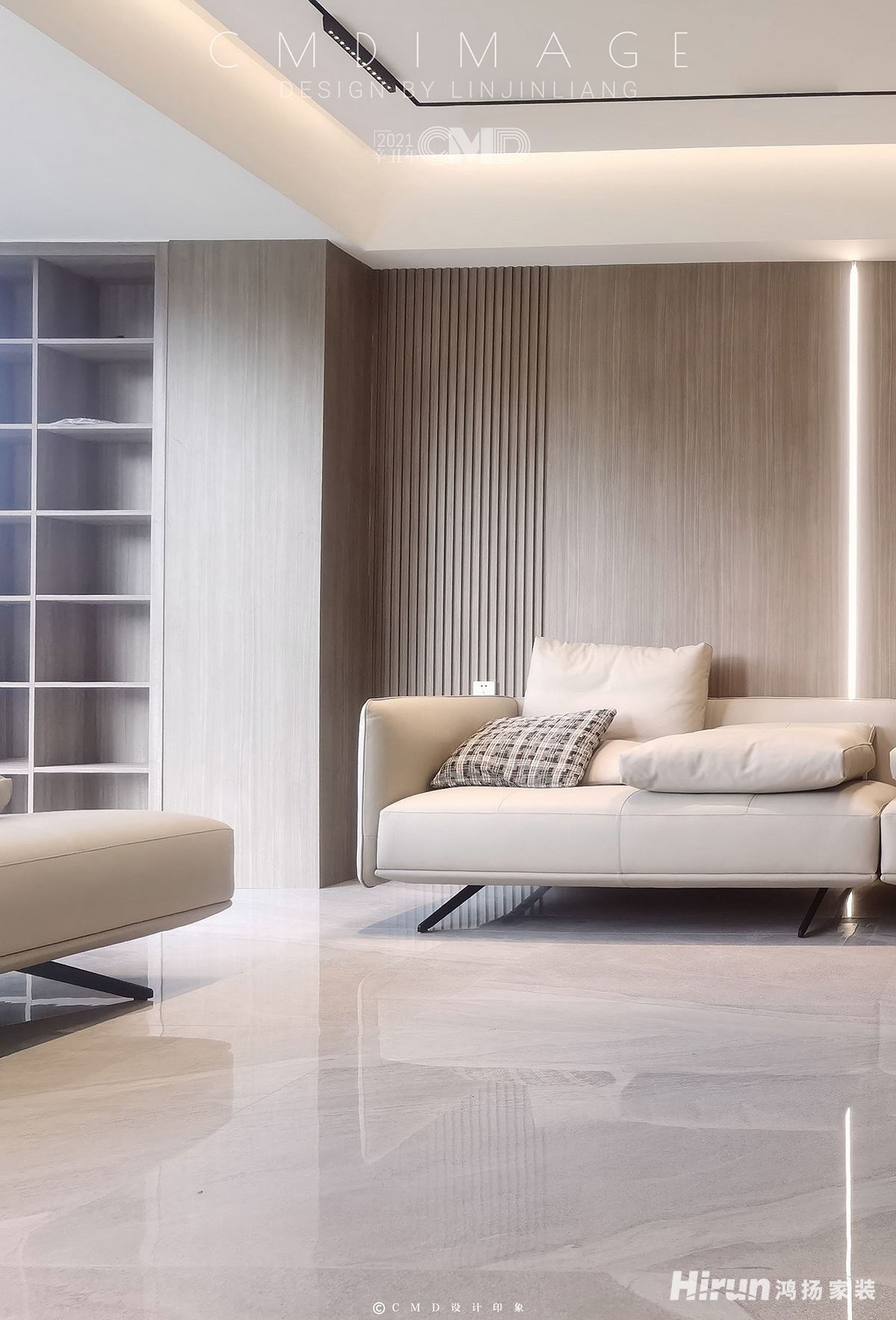 八方小區320㎡北歐之光復式 裝修案例實景圖-001-(3)