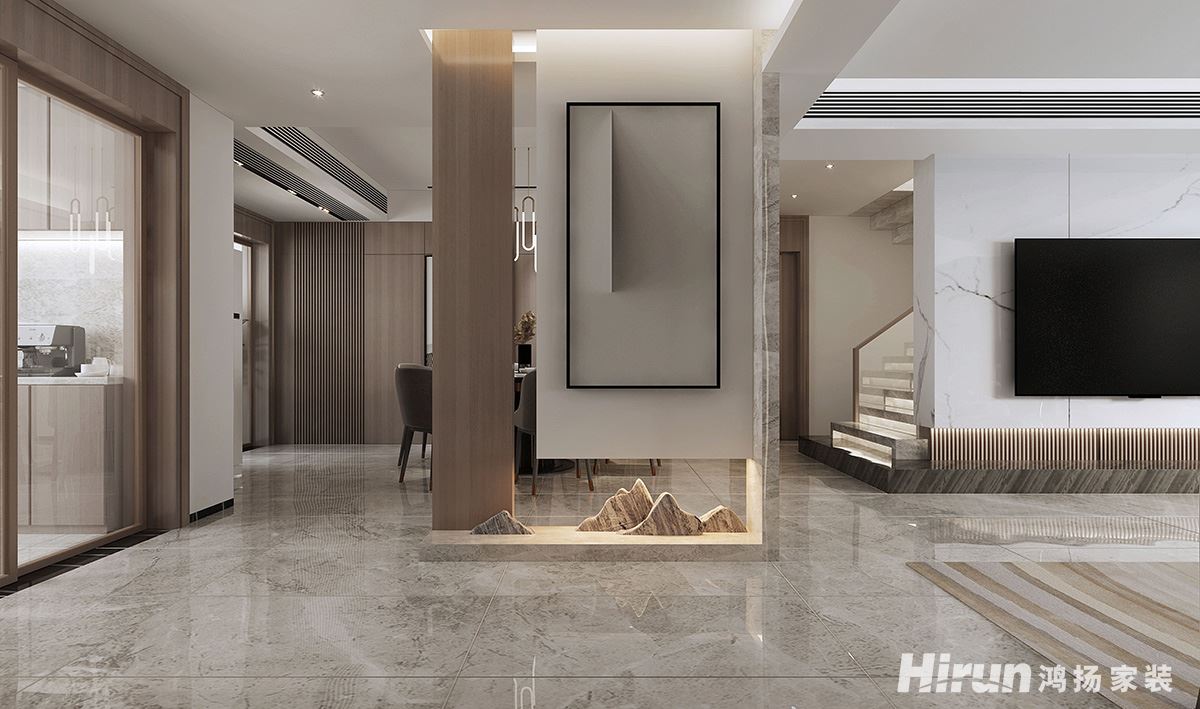 八方小區320㎡北歐之光復式 裝修案例實景圖-01-(5)