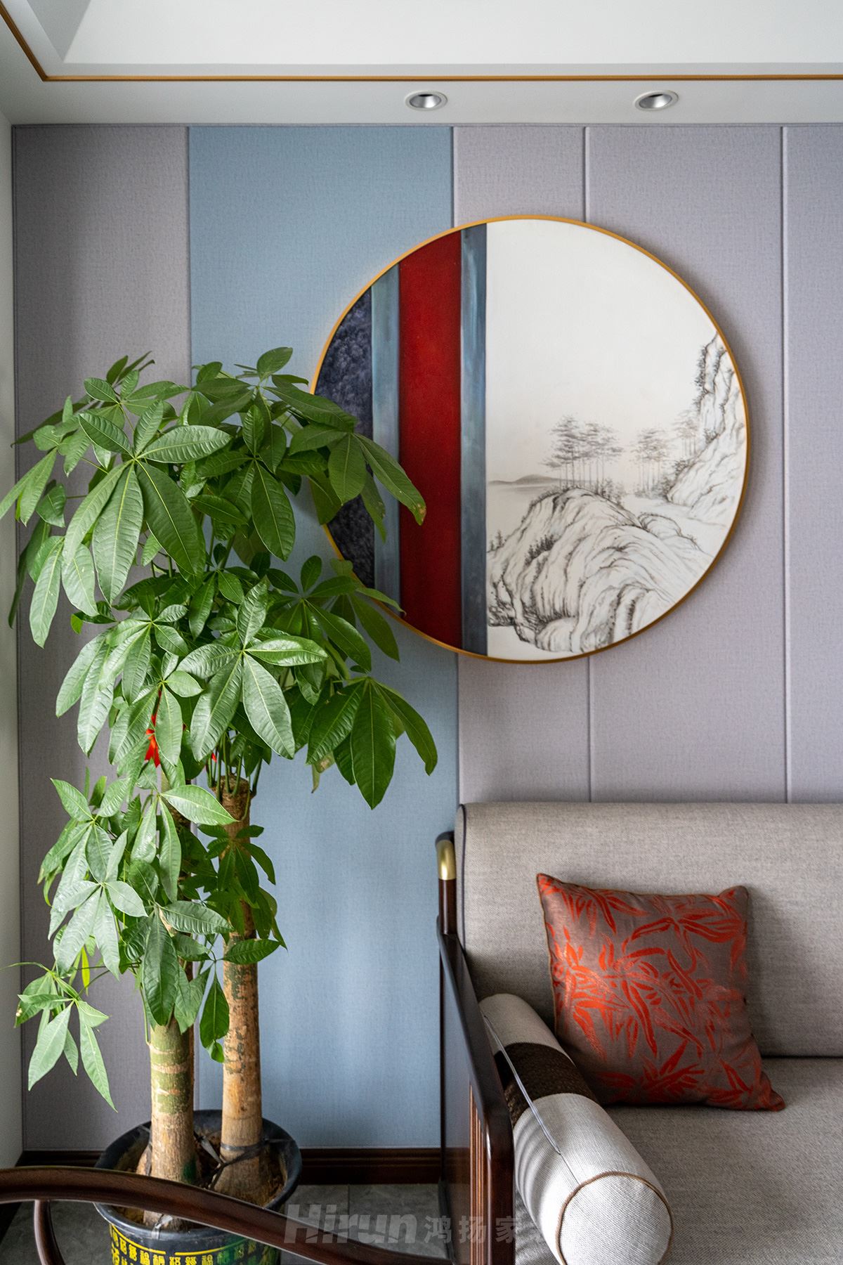 銀港國際125㎡復合寫意四居室 裝修案例實景圖-image26