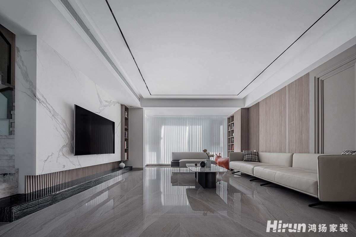 八方小區320㎡北歐之光復式 裝修案例實景圖-002-(7)