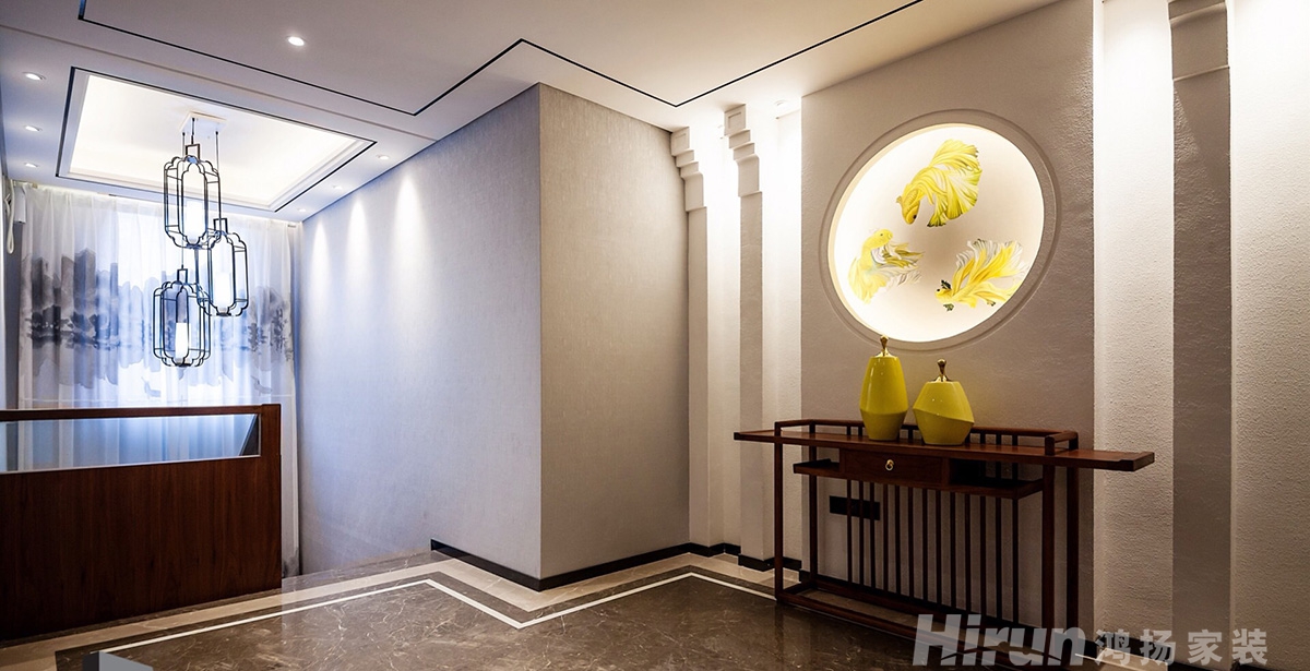 株洲碧桂園400㎡寫(xiě)意木構(gòu)別墅 裝修案例實(shí)景圖-4