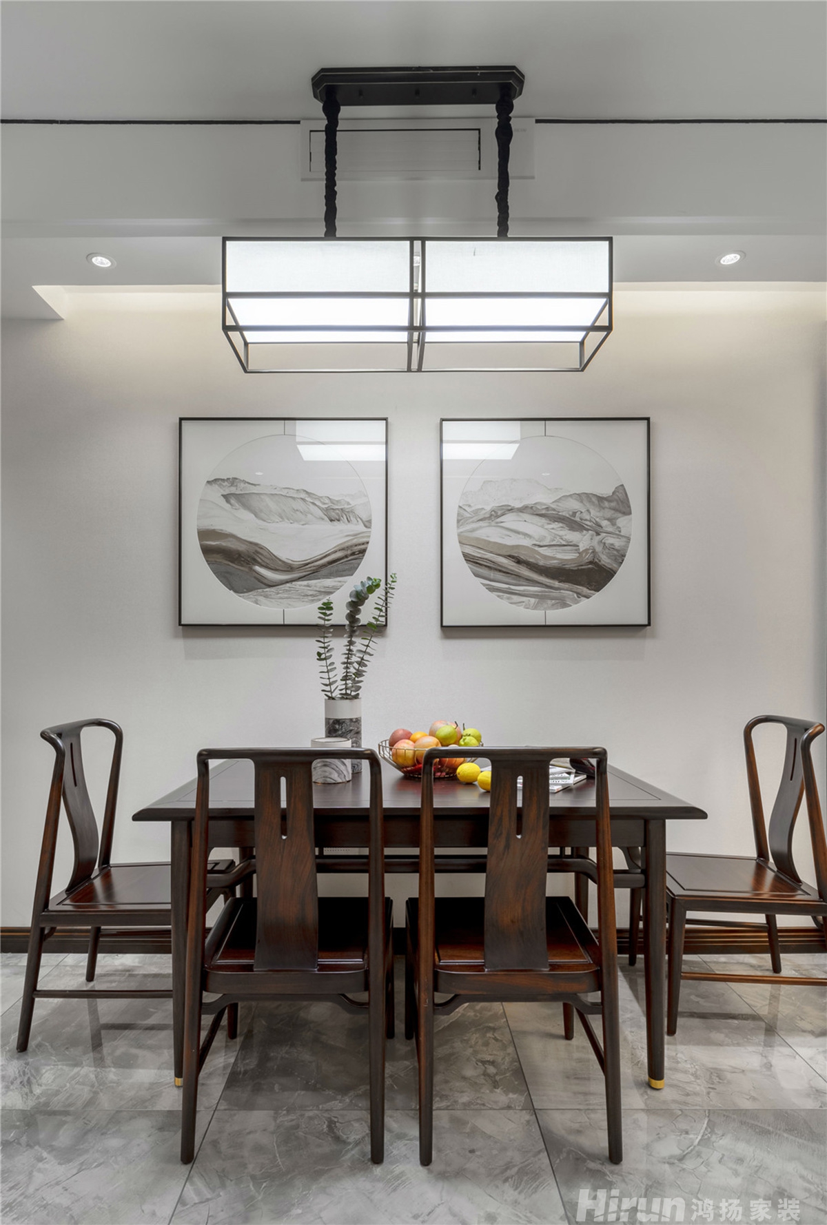 經世龍城150㎡寫意木構四居室 裝修案例實景圖-2