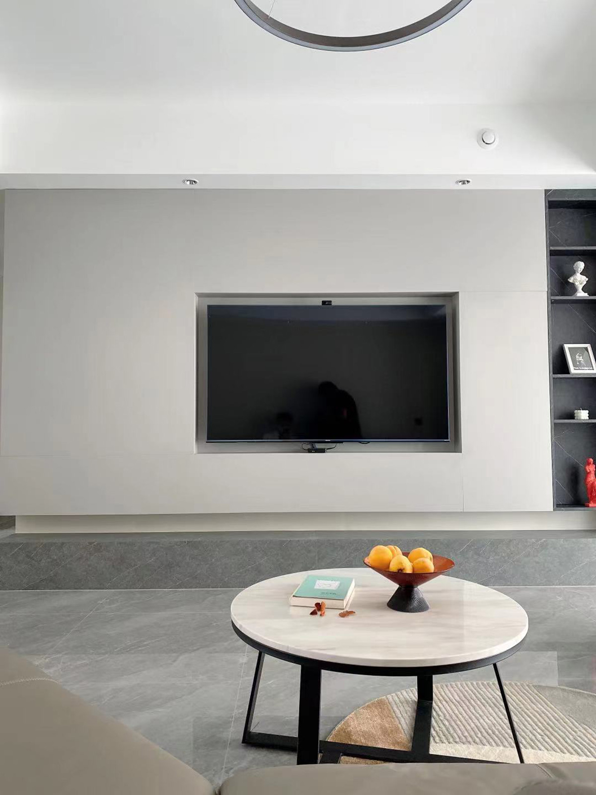 尚格名城150㎡雅致現(xiàn)代四居室 裝修案例實(shí)景圖-2