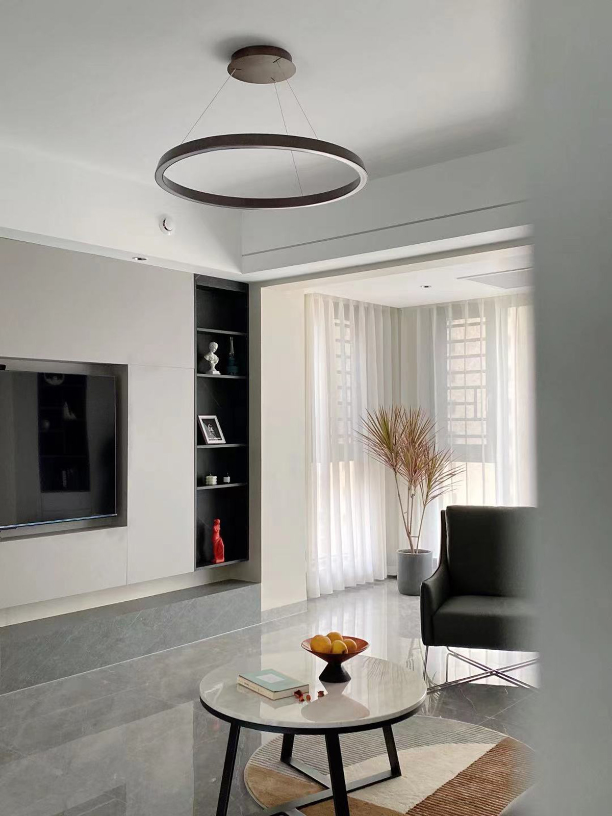 尚格名城150㎡雅致現(xiàn)代四居室 裝修案例實(shí)景圖-4