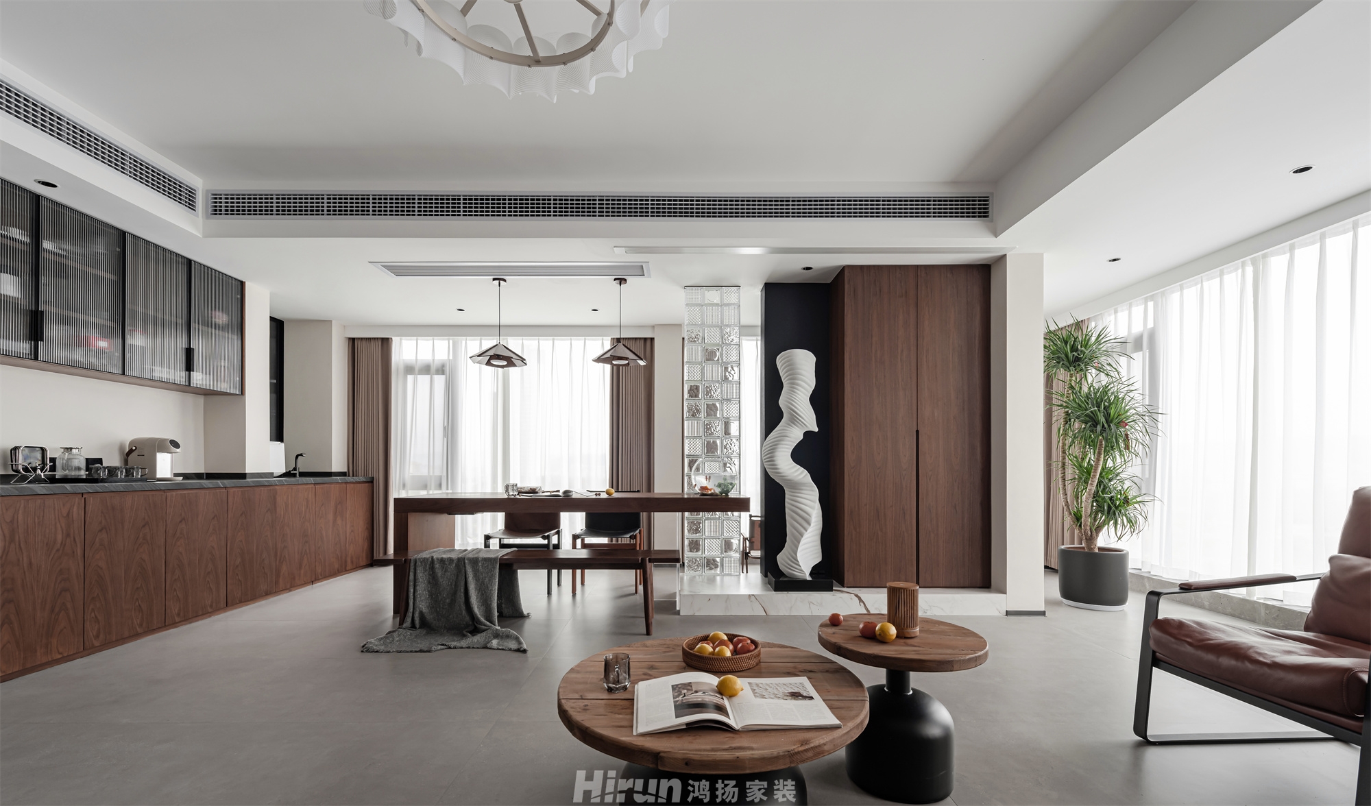 大漢龍庭172㎡復古風潮四居室 裝修案例實景圖-9