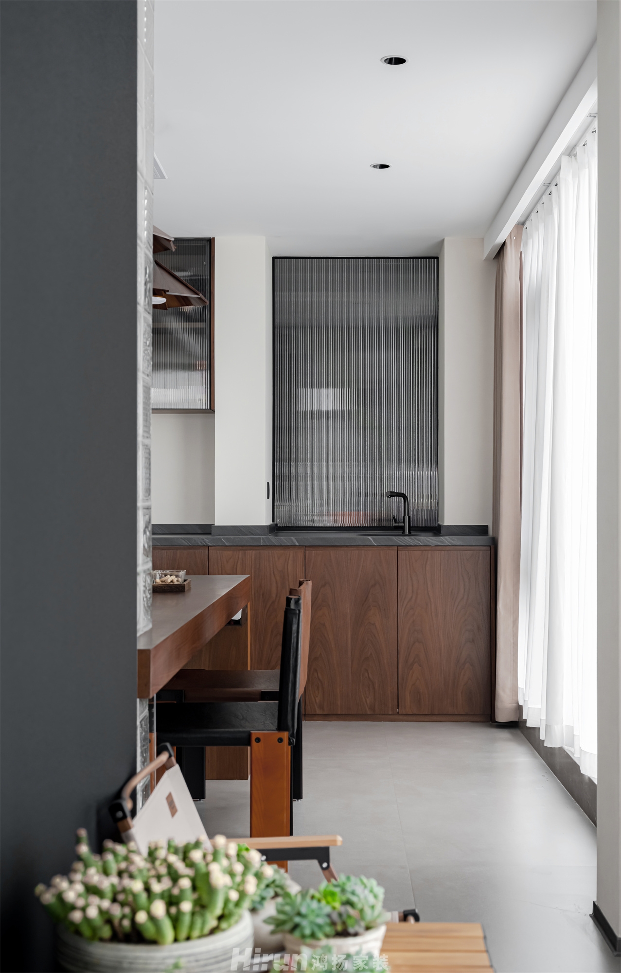 大漢龍庭172㎡復古風潮四居室 裝修案例實景圖-2