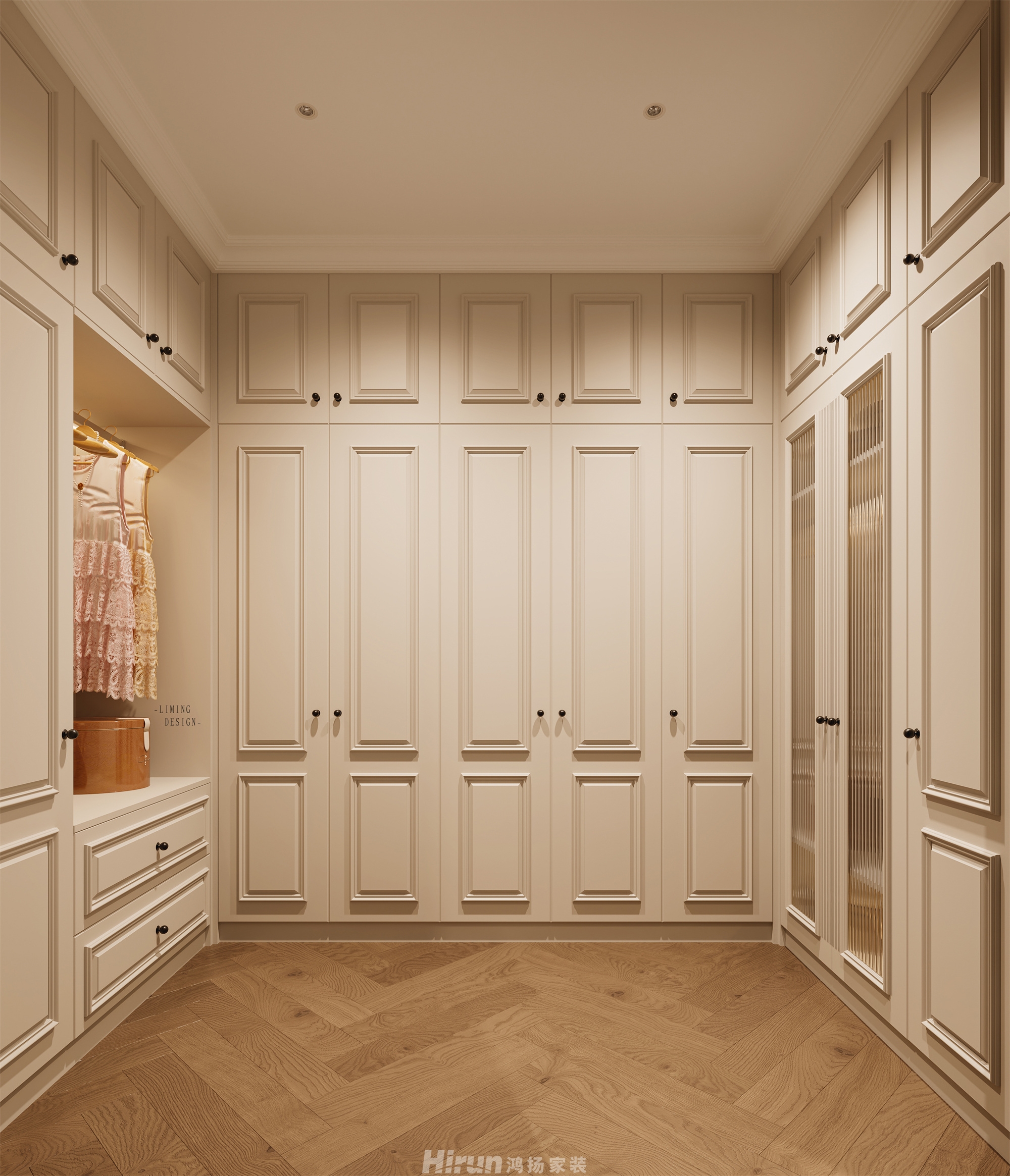 北辰府300㎡輕歐簡美大平層 裝修案例效果圖-10