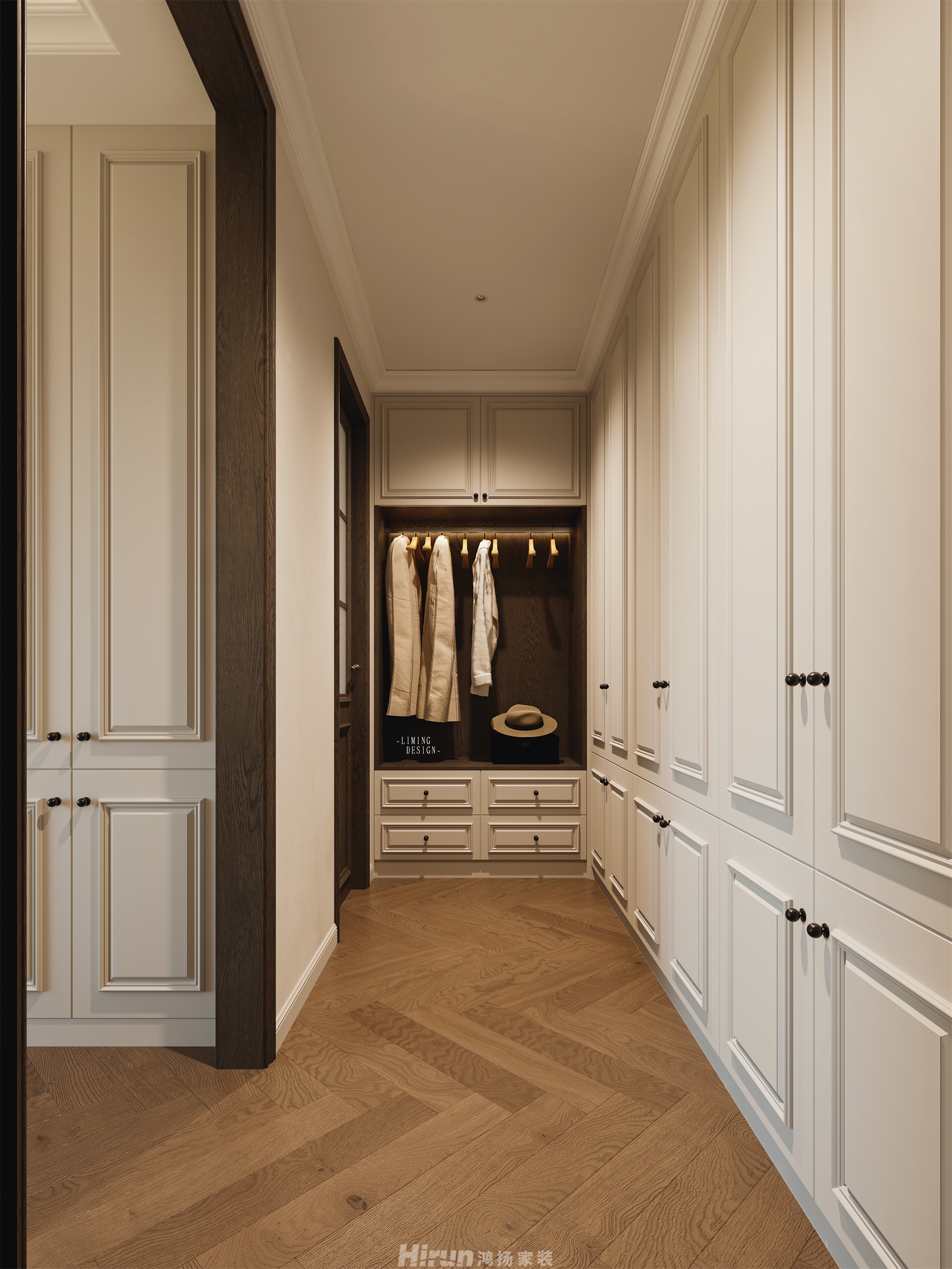 北辰府300㎡輕歐簡美大平層 裝修案例效果圖-11