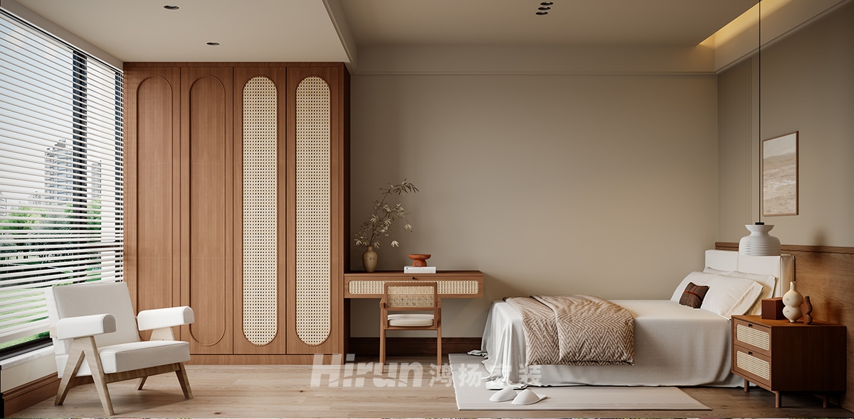 山水灣400㎡復古風潮別墅 裝修案例效果圖-1