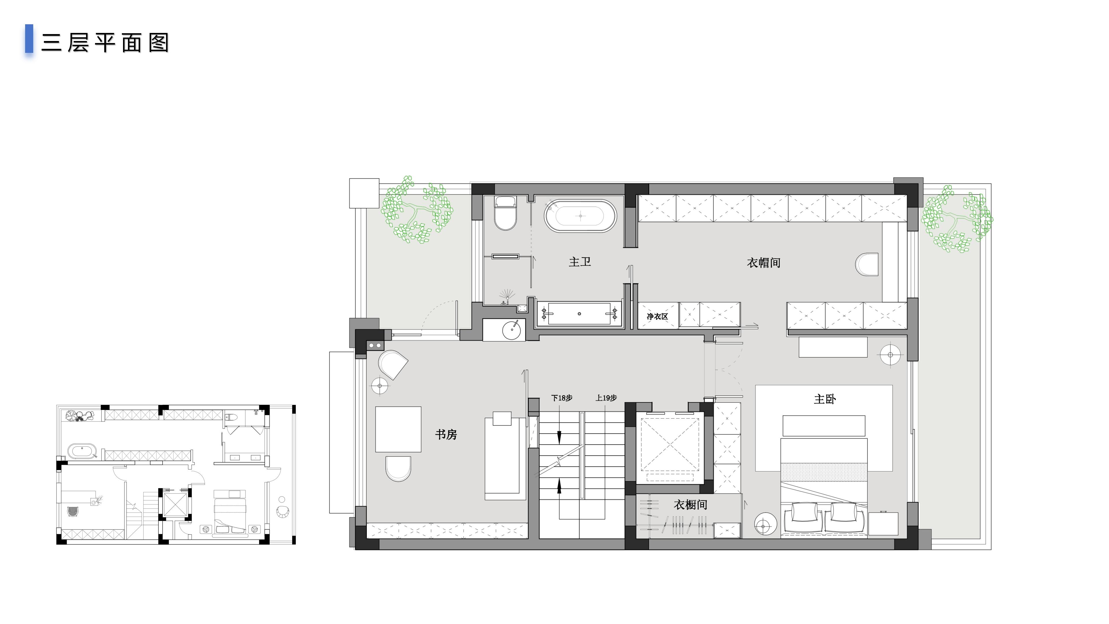 龍湖璟宸480㎡北歐之光別墅 裝修案例效果圖-1