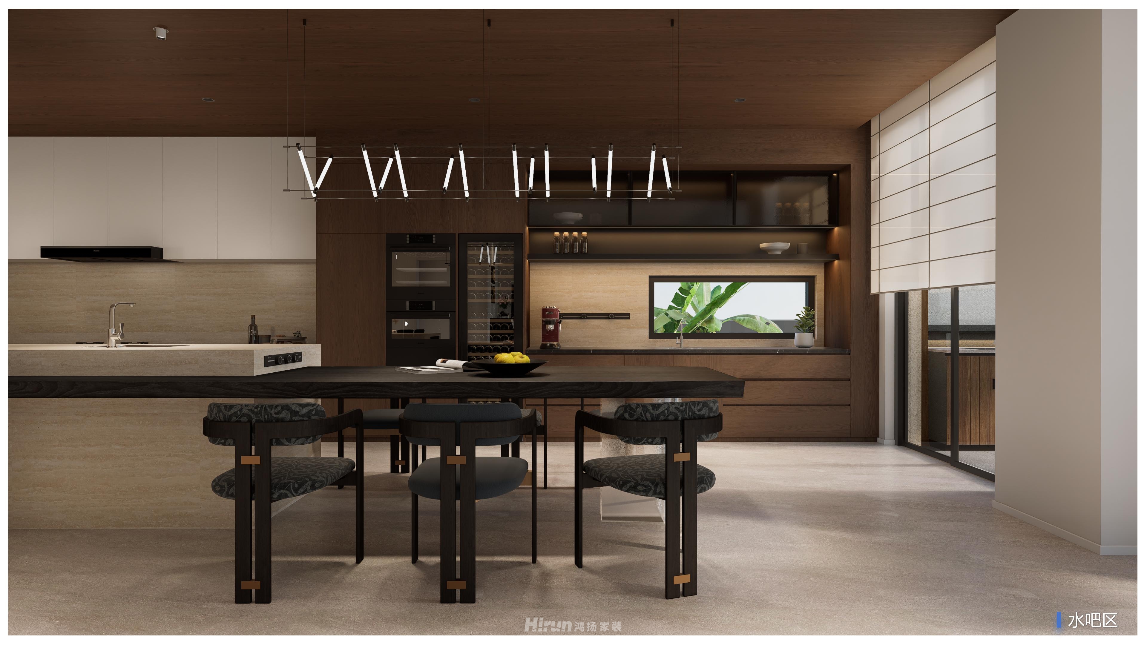 龍湖璟宸480㎡北歐之光別墅 裝修案例效果圖-10