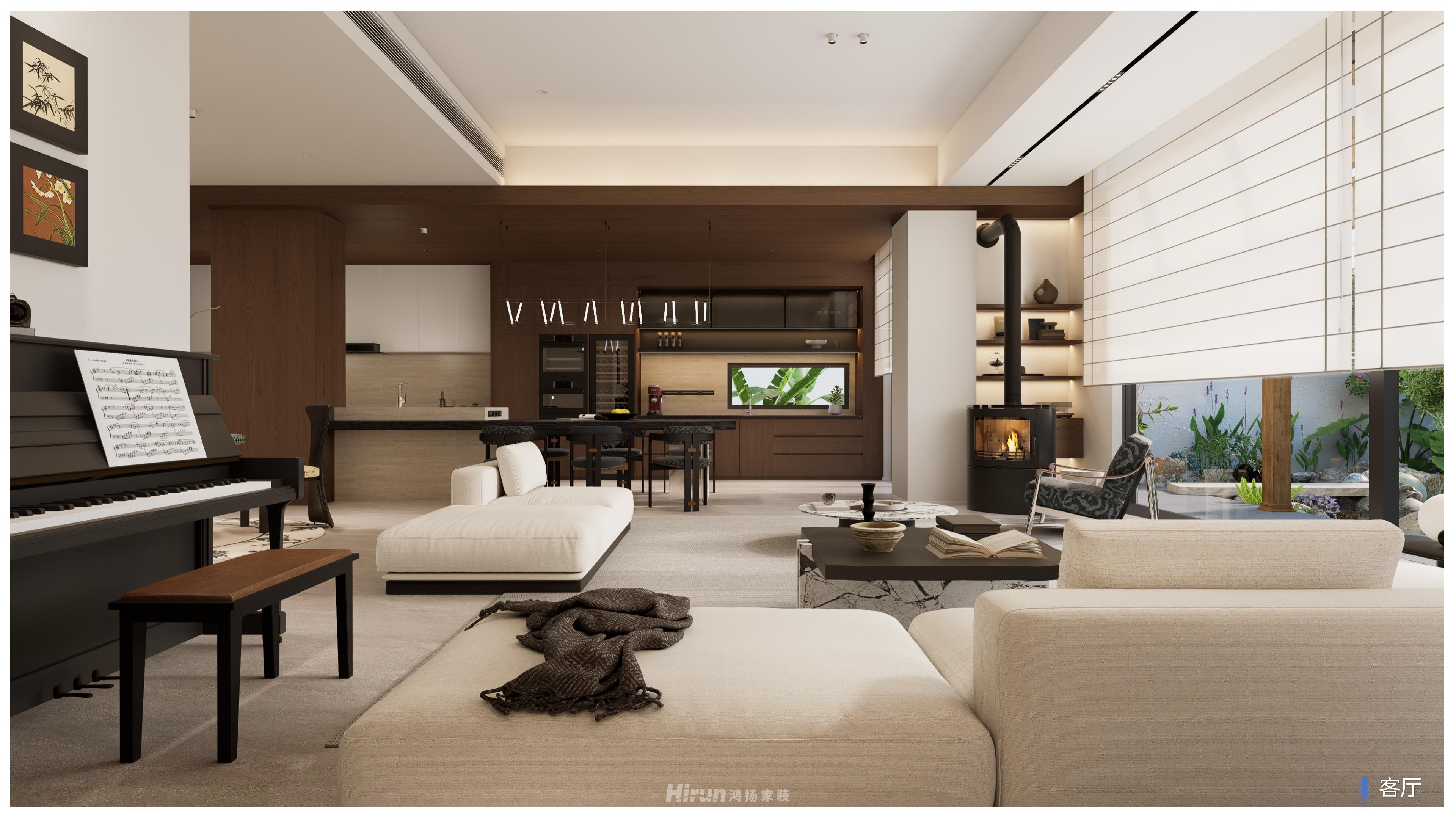 龍湖璟宸480㎡北歐之光別墅 裝修案例效果圖-6