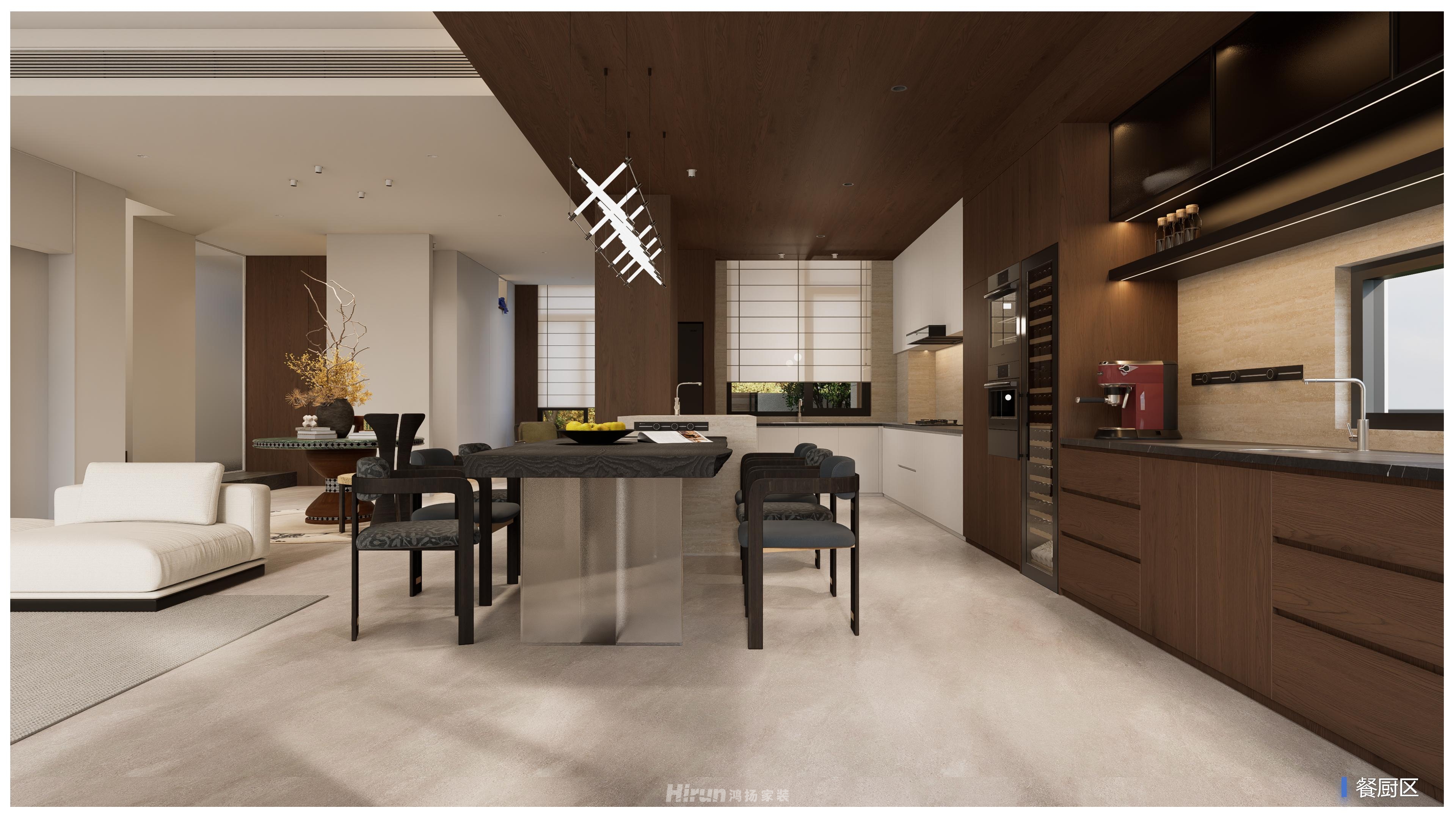 龍湖璟宸480㎡北歐之光別墅 裝修案例效果圖-8