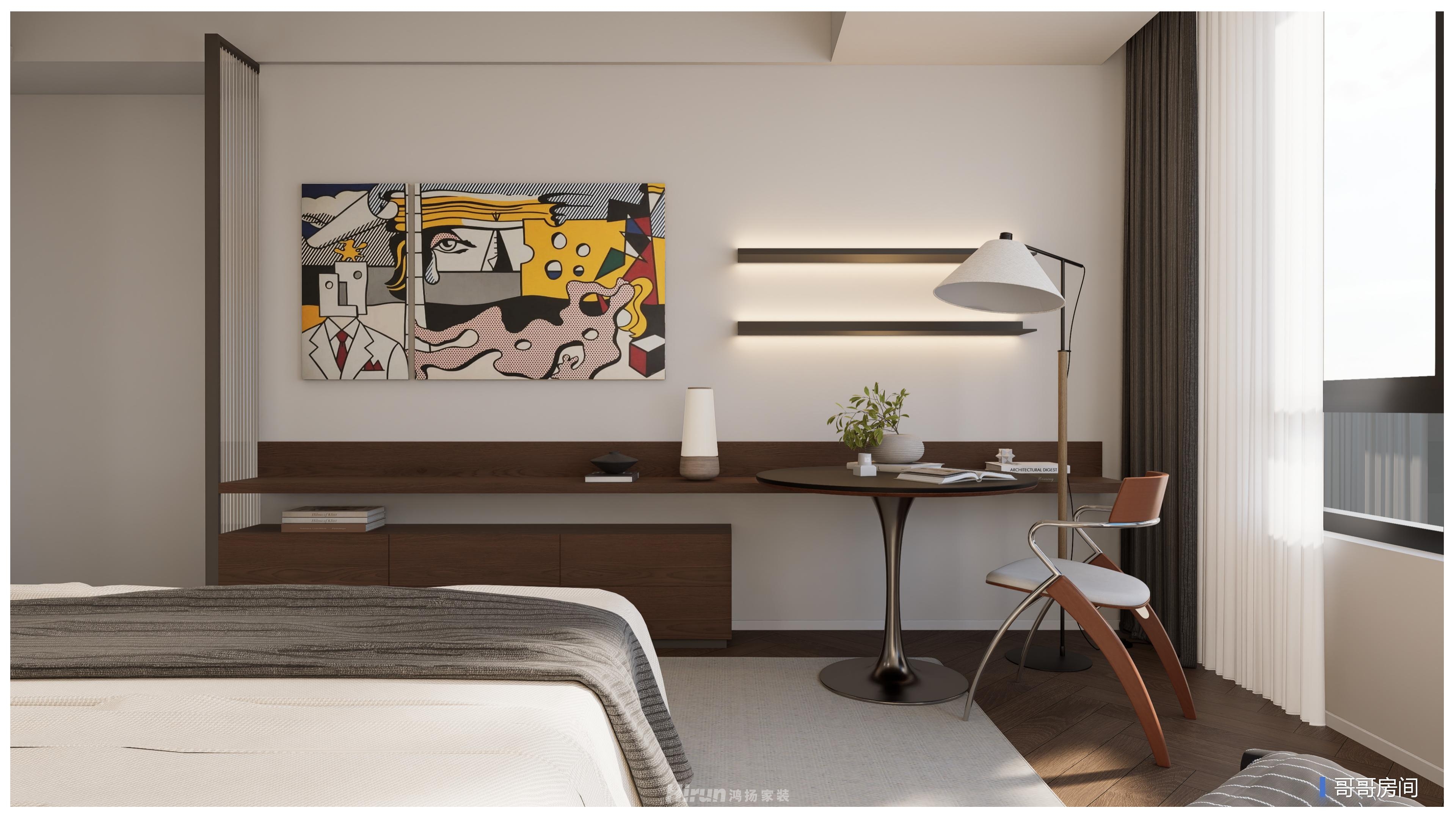 龍湖璟宸480㎡北歐之光別墅 裝修案例效果圖-18