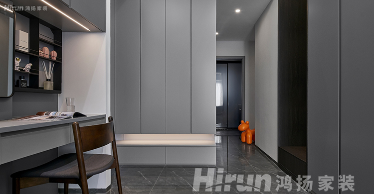 120㎡房子怎么裝修，次臥爆改衣帽間，顏值收納全翻倍!