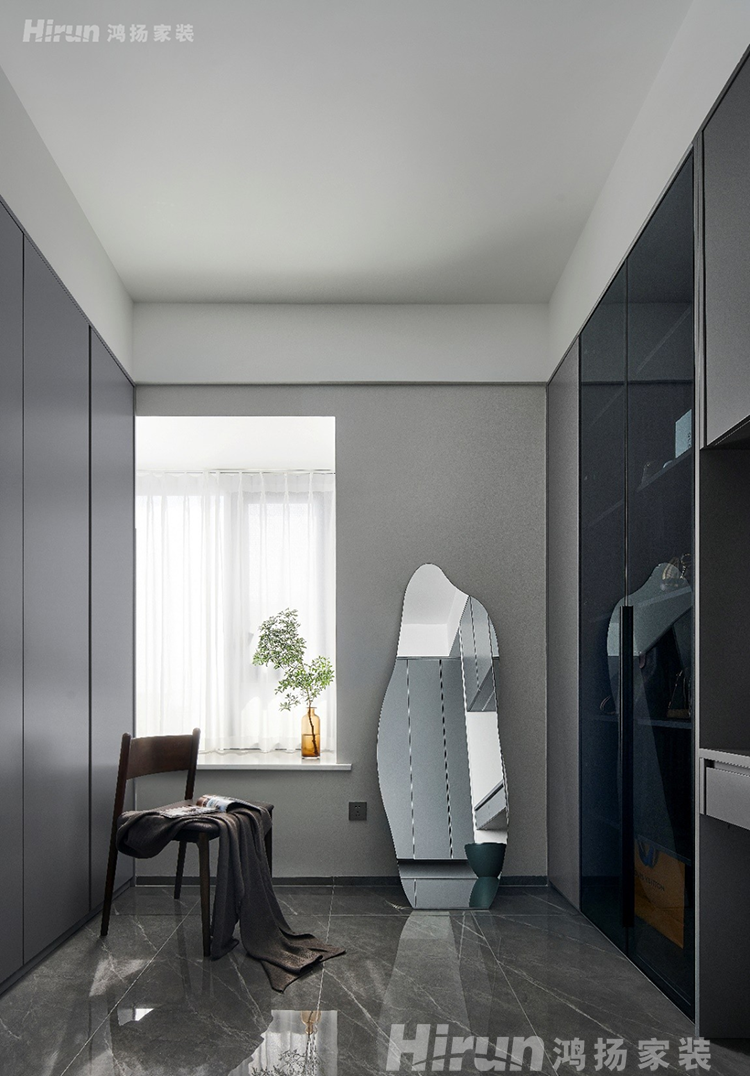 120㎡房子怎么裝修，次臥爆改衣帽間，顏值收納全翻倍!