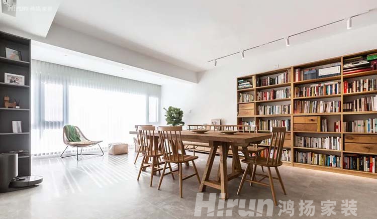 200平的房子裝修效果|甜蜜婚房，開(kāi)放格局+無(wú)電視客廳，秒殺家居雜志！