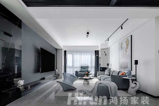 現代簡約裝修效果圖，簡約裝修設計要點