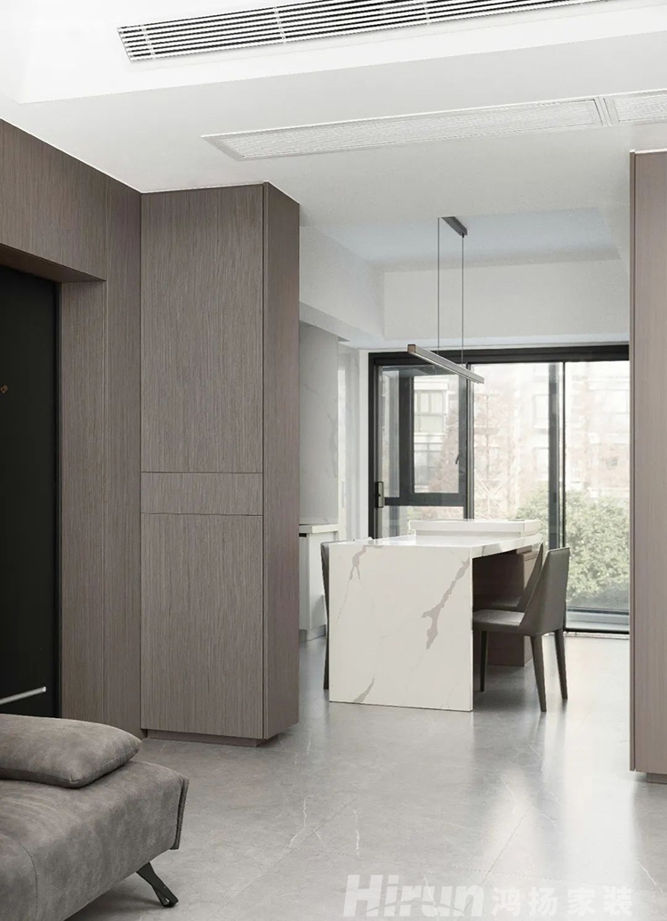 145㎡雅致灰調(diào)，中西雙廚+智能照明，全小區(qū)都要來取經(jīng)了