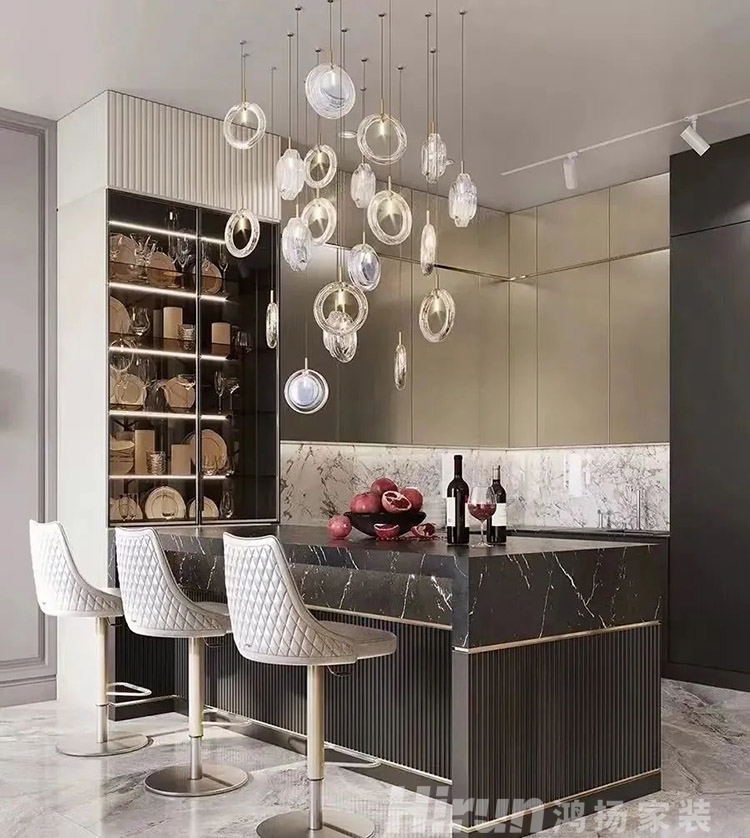 家里有這樣的多功能吧臺，我都不打算去餐桌吃飯了！