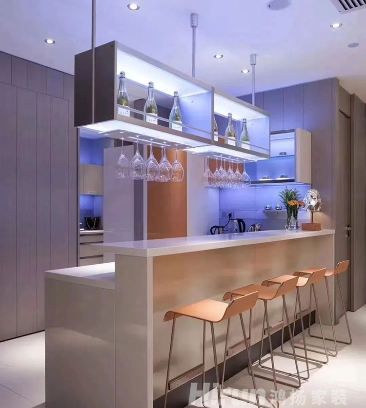 家里有這樣的多功能吧臺，我都不打算去餐桌吃飯了！